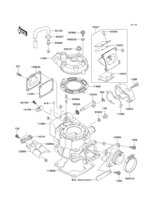  Цилиндр и головка цилиндров