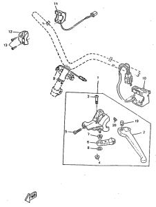 CW50RSX Handle switch. lever