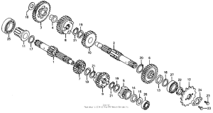 CM185 Трансмиссия