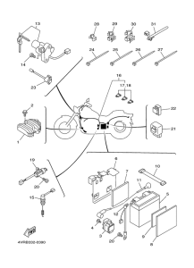 XVS650 Электрика 1