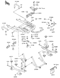 ZG1200 Trunk bracket