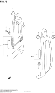 VZR1800BZ Side Rear Cover (Vzr1800Bzl4 E03)