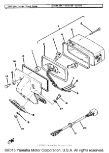 XS1100F Фонарь