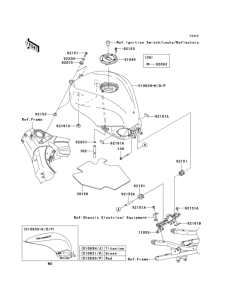 ZX1000 Fuel tank(1 / 2)