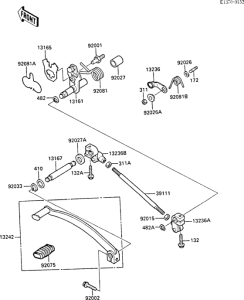 EN450 Механизм переключения передач