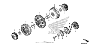 CTX700N DCT Clutch (2)