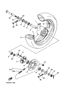 TZR250RSP ﾘﾔﾎｲｰﾙ
