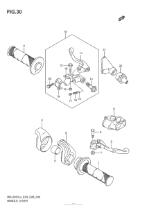 RM-Z450 Рулевые переключатели