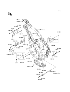  Рама ,крепежные детали
