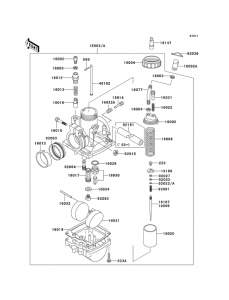 KH125 Carburetor assy
