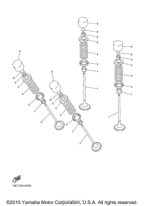 FJR13AFC Клапана