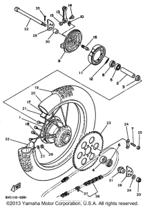 RT180A Переднее колесо