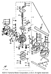 XJ750J Карбюратор