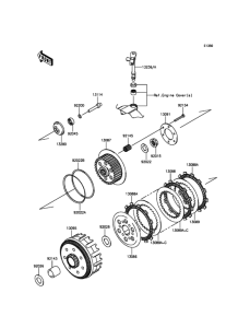 BX250 Сцепление