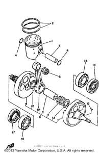  Коленчатый вал и Поршень
