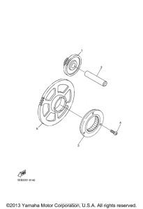 YZF-R6 Стартер