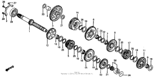 VF700C Трансмиссия