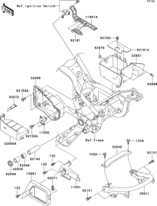  Короб для АКБ