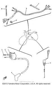 TY250A Электрика