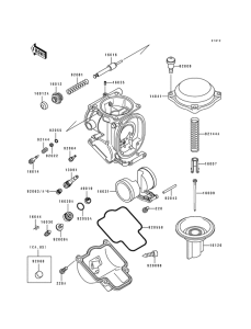 ZX600 Детали карбюратора