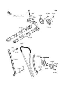 ZX1000 Распредвал