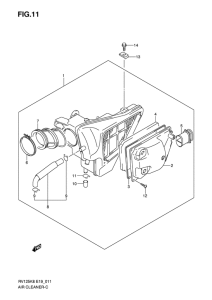RV125 Воздухоочиститель