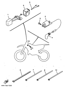 WR250Z Электрика 1