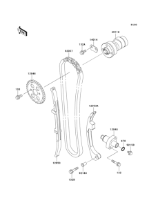 BN125 Распред вал