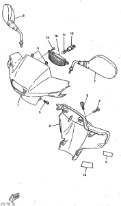 CW50RS Обтекатель 1
