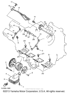 FZR1000B Масляный насос