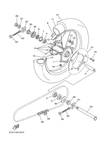  Переднее колесо