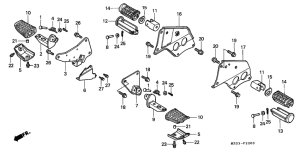 GL1500C Ступень передачи