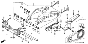 CBR900RR Маятник