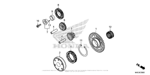  Муфта стартера