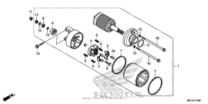 VT1300CT Стартер