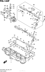 GSX-R1000 Throttle Body (Gsx-R1000Al7 E33)