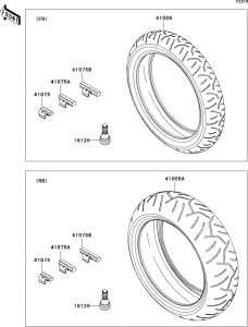 ZX600 Покрышки