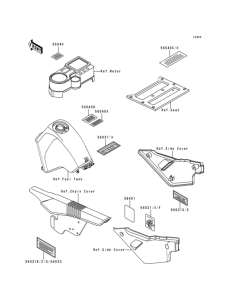 KL650 Лейбл предостережения
