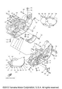 XV17ATMS Картер двигателя