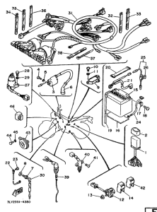 TW200E Электрика 1