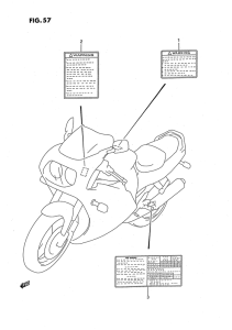 GSX-R750 Наклейки