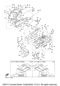 YZF600RSC Обтекатели