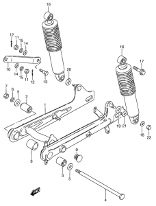 RC50 Маятник задний