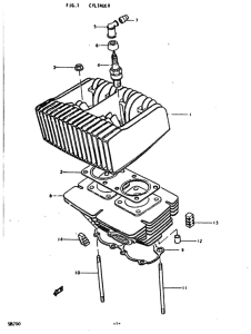 SB200 Цилиндр