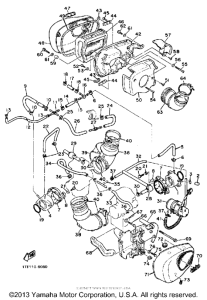 XV1100S Воздушный фильтр