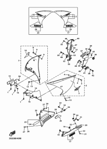 YZF-R1 Обтекатель 2