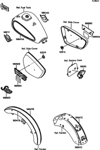 VN1500 Наклейки