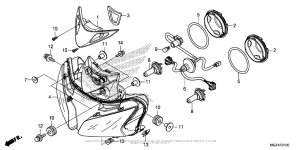 CBR500R (ABS) Фара
