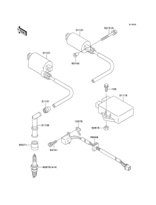 ER500 Система зажигания