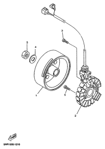 YP150D Lichtmaschine